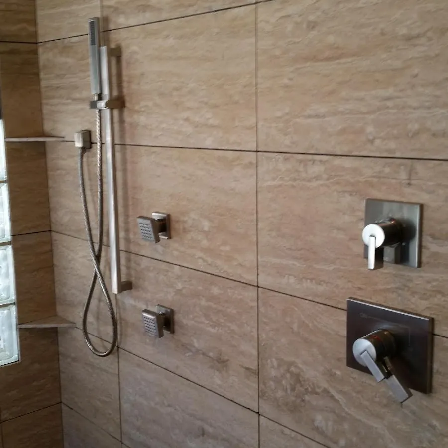 Shower fixture installation for Frozen Pipe Repair in Rockland